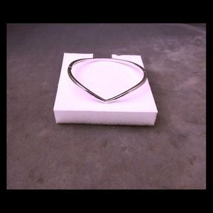 Pandora Wishbone Silver Bangle